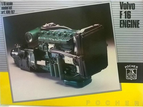 Pocher volvo f16 engine - f16,