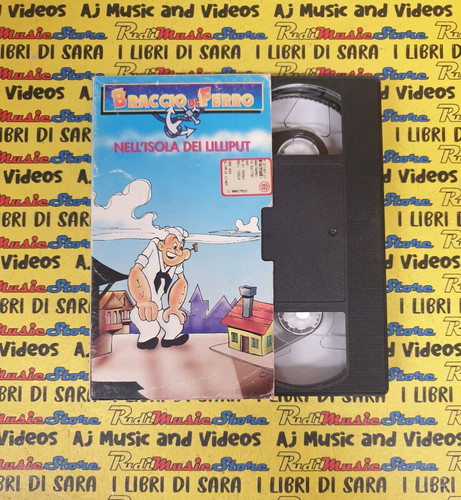 Vhs cartonata braccio ferro - vhs,