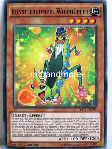 3x amico artista - yu-gi-oh,