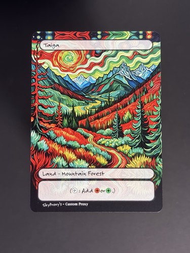 Mtg taiga stile - van, gogh