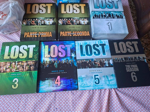 Dvd lost serie completa - lost,