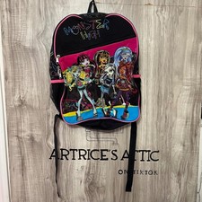 VTG Monster High Backpack Book