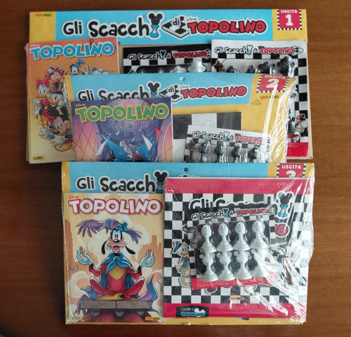 Gli scacchi topolino serie - scacchi, di