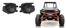 Altoparlanti sottili Rockville + pod kick panel adatti per Polaris RZR / XP 2014-2023