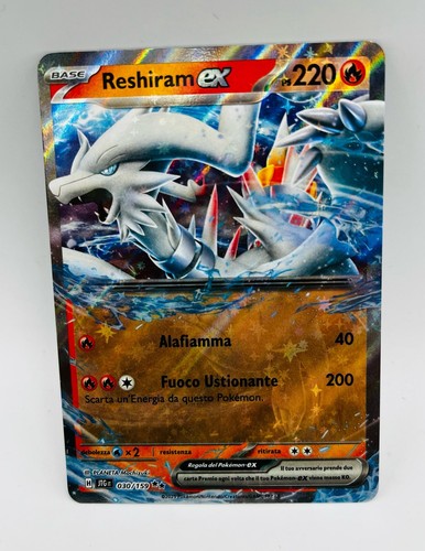 Carta pokemon reshiram - reshiram, (it)