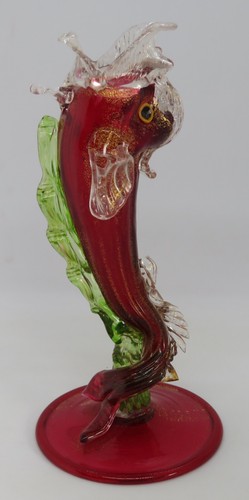 Murano salviati vetro rosso - murano,