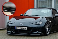 Spoiler anteriore fase 2 con ala in ABS per Mazda MX-5 ND RF con ABE nero lucido