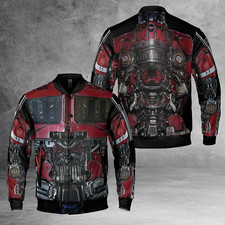 Optimus Prime Robot Cosplay Costume Transformers Autobot Fan Giacca Regalo