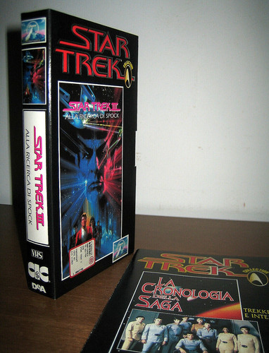 Vhs film star - trek, alla