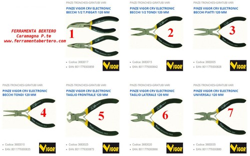 Mini pinze vigor crv - vigor,