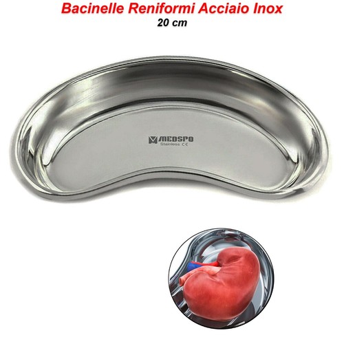 Bacinella reniforme inox - reniforme,