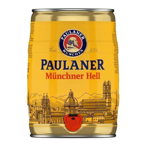 Birra paulaner münchener hell - birra,