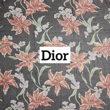 Sciarpa di seta Dior nera