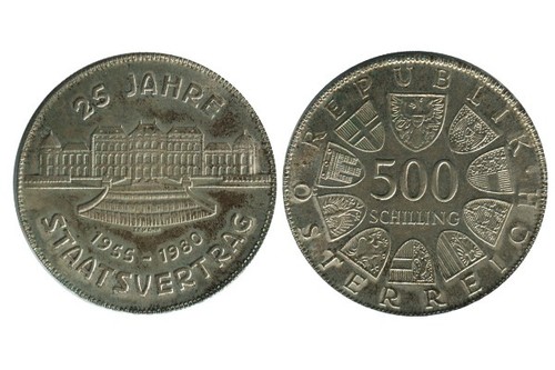 500 schilling autriche - schilling,
