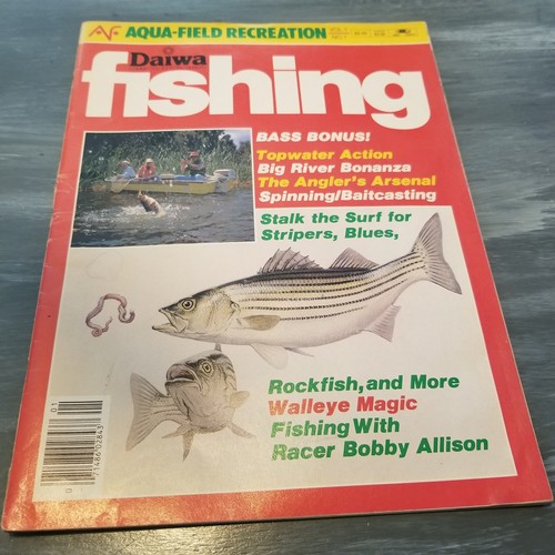 Vintage daiwa fishing magazine - vintage,