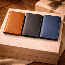 Porta carte da uomo in pelle -