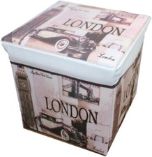 Mini Pouf Puff Ecopelle