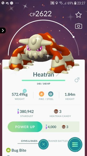 Shiny heatran pokemon go - pokemon,