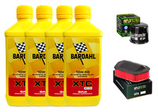 KIT TAGLIANDO YAMAHA XVS/950/1300 4L BARDAHL XTC C60 10W50 FILTRO OLIO ARIA MOTO