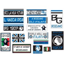 Adesivi ultras atalanta - adesivi,