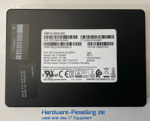 Samsung pm871b ssd interna - samsung,
