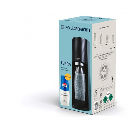 Sodastream terra nero gasatore - sodastream,