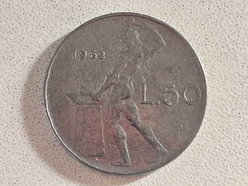Italia lire 1962 circolata - lire,