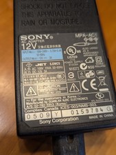 Adattatore CA SONY 12V MPA-AC1