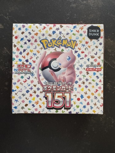 Pokemon tcg booster box 151 - booster,
