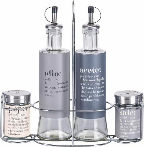 Set condimento olio - set, aceto