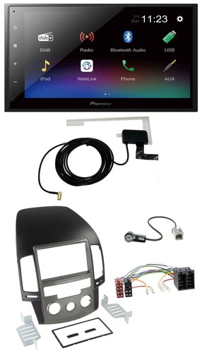 Pioneer dab mp3 bluetooth 2din - dab,