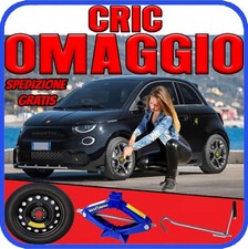 Ruotino Di Scorta 4Fori Misura Ruota Da 17 Per La Fiat 500E Abarth Con Kit Cric