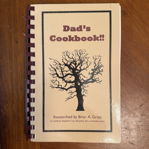 Dads cookbook wild game - dads,