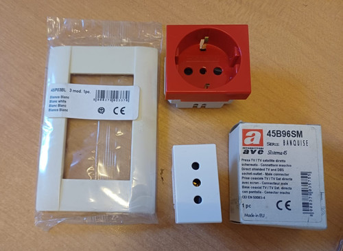Stock materiale elettrico abb - stock,