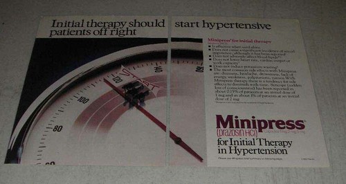 Pubblicità pfizer minipress - pubblicità,