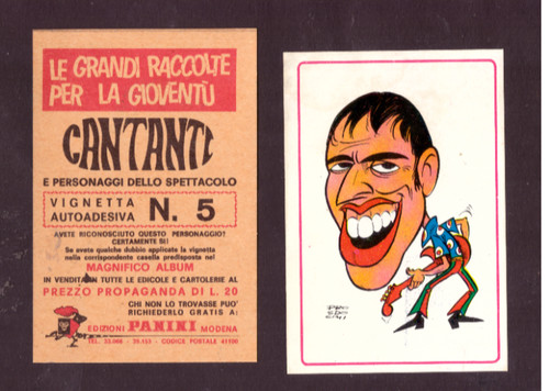 1968 cantanti panini - 1968,