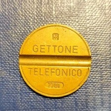  GETTONE TELEFONICO 7701   RIF 1