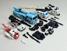 Defensor 100% Completo Vintage 1986 G1 Transformers Hasbro Protectobots Metallo