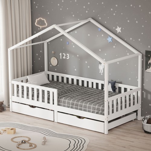 Lettino casetta per bambini