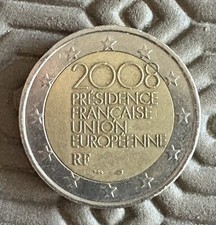 Pièce euro 2008 présidence - 2,
