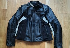 Giacca moto pelle donna