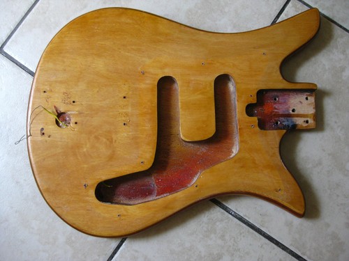 Parte corpo chitarra teisco - chitarra,