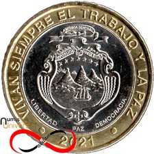 500 Colones de Costa Rica 2021