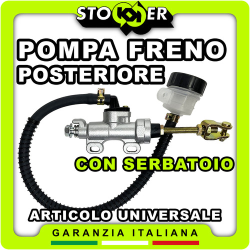 Pompa freno argento universale - pompa,