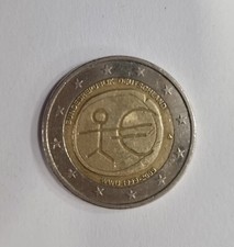Moneta Germania da 2 Euro 2009 con omino stilizzato. Lettera A