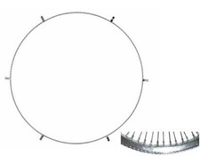 NUOVO! LOWRIDER Bicicletta 20" QUADRATO Torto CERCHIO RUOTA CUSTOM Bici TRIM CROMO