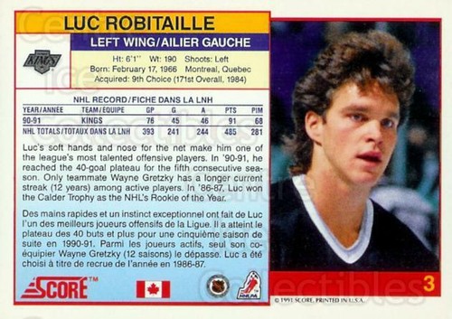 1991 score promos canadian - score,