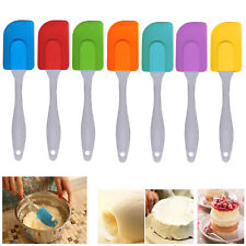 SPATOLA LECCAPENTOLE IN SILICONE CUCINA PER DOLCI TORTE CAKE DESIGN PASTICCERIA