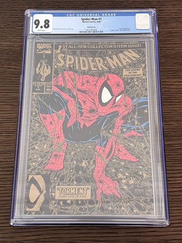 Spider man cgc - #1, (1990).