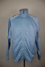 SERGIO TACCHINI GIACCA FELPA CON ZIP UOMO Tg. L MAN SPORT JACKET VINTAGE LOGO